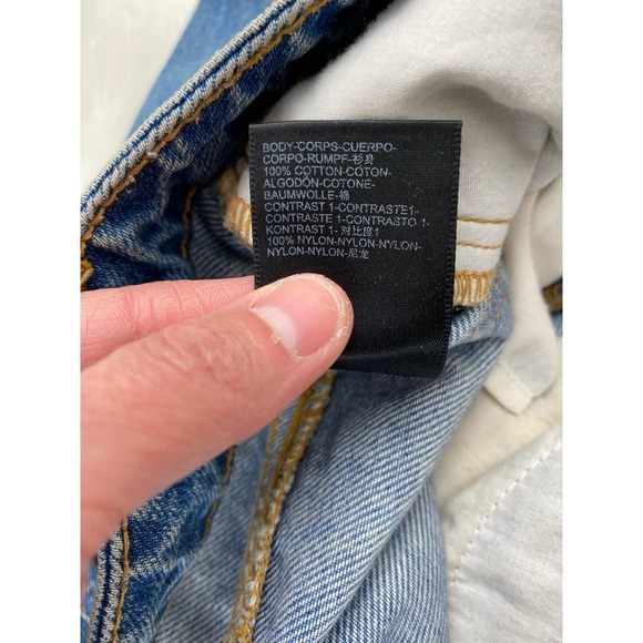 Urban Outfitters BDG Size 25 Colorblock Denim Joggers - Picture 8 of 8